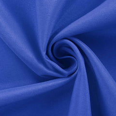 Polyester 90"x90" Table Overlay Square Tablecloth Royal Blue - Wrinkle-Resistant & Durable Table Cover