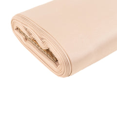 54"x10 Yards Nude Lamour Satin Fabric Bolt, Heavy Matte Satin Fabric By The Yard