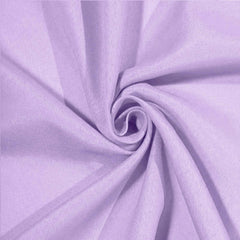 5 Pack Polyester 20"x20" Napkins Lavender Lilac - Wrinkle Resistant & Easy Care Cloth Napkins