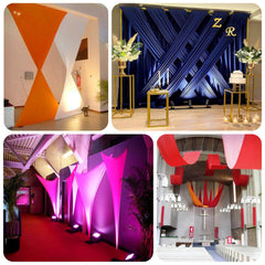 Silver Spandex 4-Way Stretch Fabric Roll, DIY Craft Fabric Bolt- 60"x10 Yards