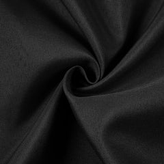 54"x10 Yards Fire Retardant Polyester Black Fabric Bolt, DIY Craft Fabric Roll for Upholstery, Curtains, and Event Decor