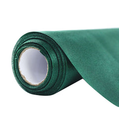 12"x10yd Hunter Emerald Green Satin Fabric Bolt, DIY Craft Wholesale Fabric