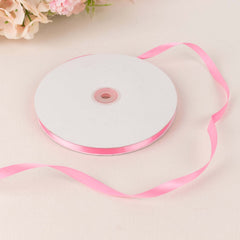 100 Yards 3 8" Pink Single Face Decorative Satin Ribbon