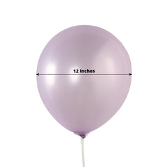50 Pack Purple Biodegradable Balloons, 12" Thickened Extra Strong Eco-friendly Latex Helium Party Balloons