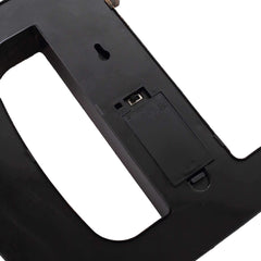 LED Marquee Letter "D" Industrial Style Antique Black - Light-Up Alphabet Sign for Weddings & Displays 9"