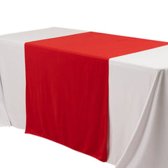 Wide Premium Polyester 36"x72" Table Runner Red - Sublimation Printable Banner