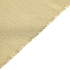 Polyester 12"x108" Table Runner Champagne - Durable & Wrinkle-Resistant Table Decor