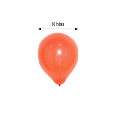 25 Pack 10" Matte Pastel Coral Helium or Air Latex Party Balloons