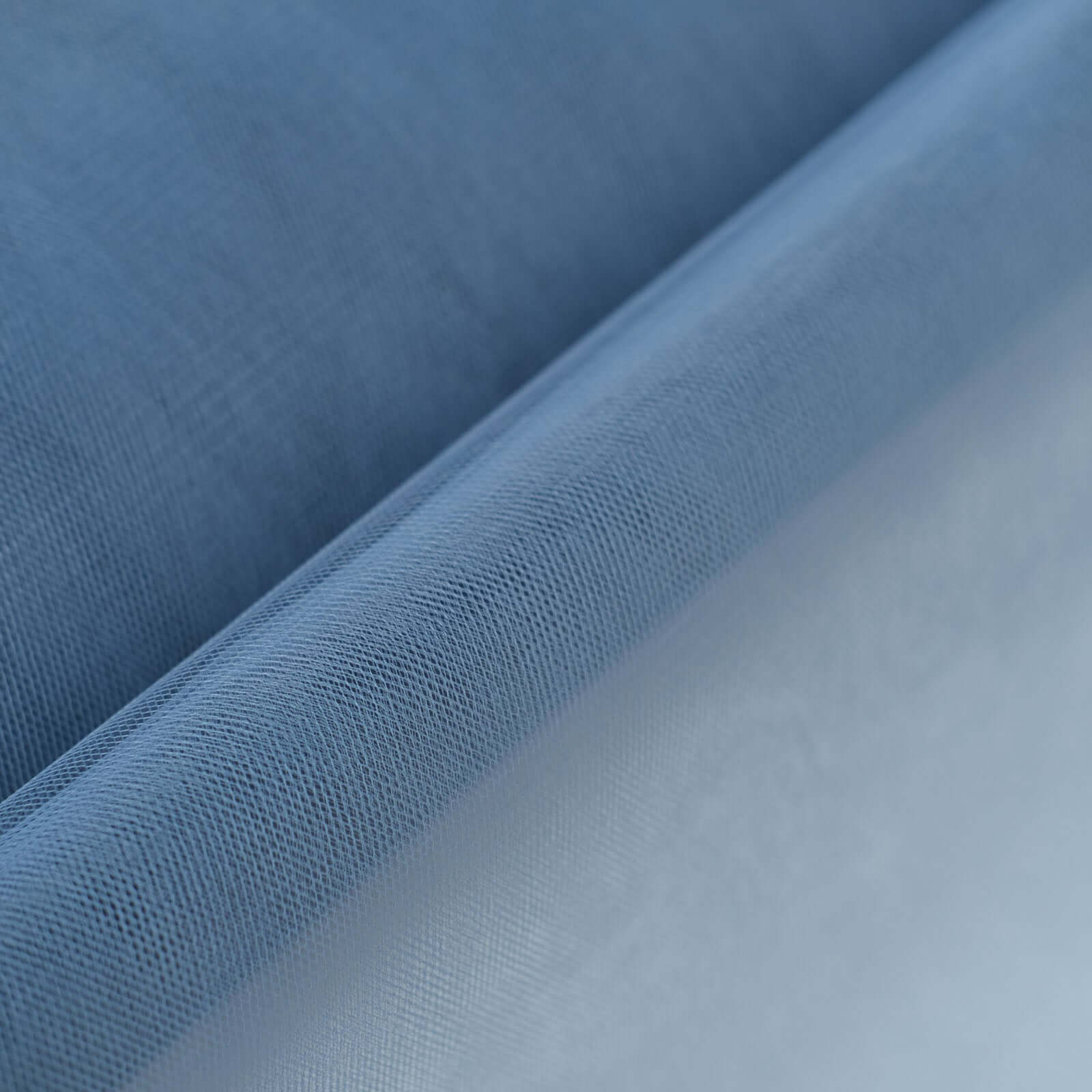 108"x50 Yards Dusty Blue Tulle Fabric Bolt, DIY Craft Fabric Roll