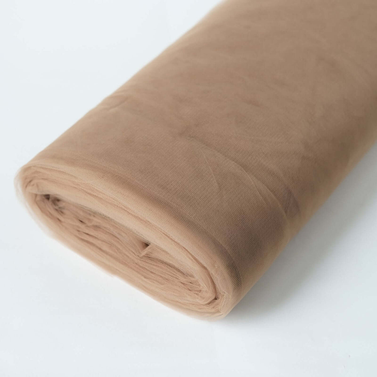 108"x50 Yards Natural Tulle Fabric Bolt, DIY Craft Fabric Roll