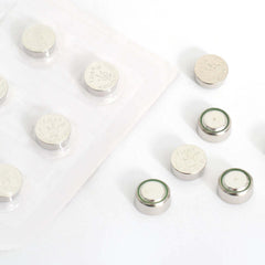 12 Pack 1.5 Volt Lithium Button Battery, LR44 Alkaline Coin Battery