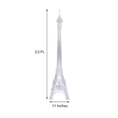 3.5ft Color Changing LED Metal Eiffel Tower Columns LED Lamp, Night Light Wedding Centerpiece