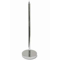 3 Pcs Silver Metal Chandelier Lamp Stand Poles and Base, Decorative Lamp Frame Accessories