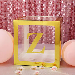 4-Pack Stickers Banner Custom Alphabet "Z" Design Gold - Text Stick-On Decorative Letters 5"