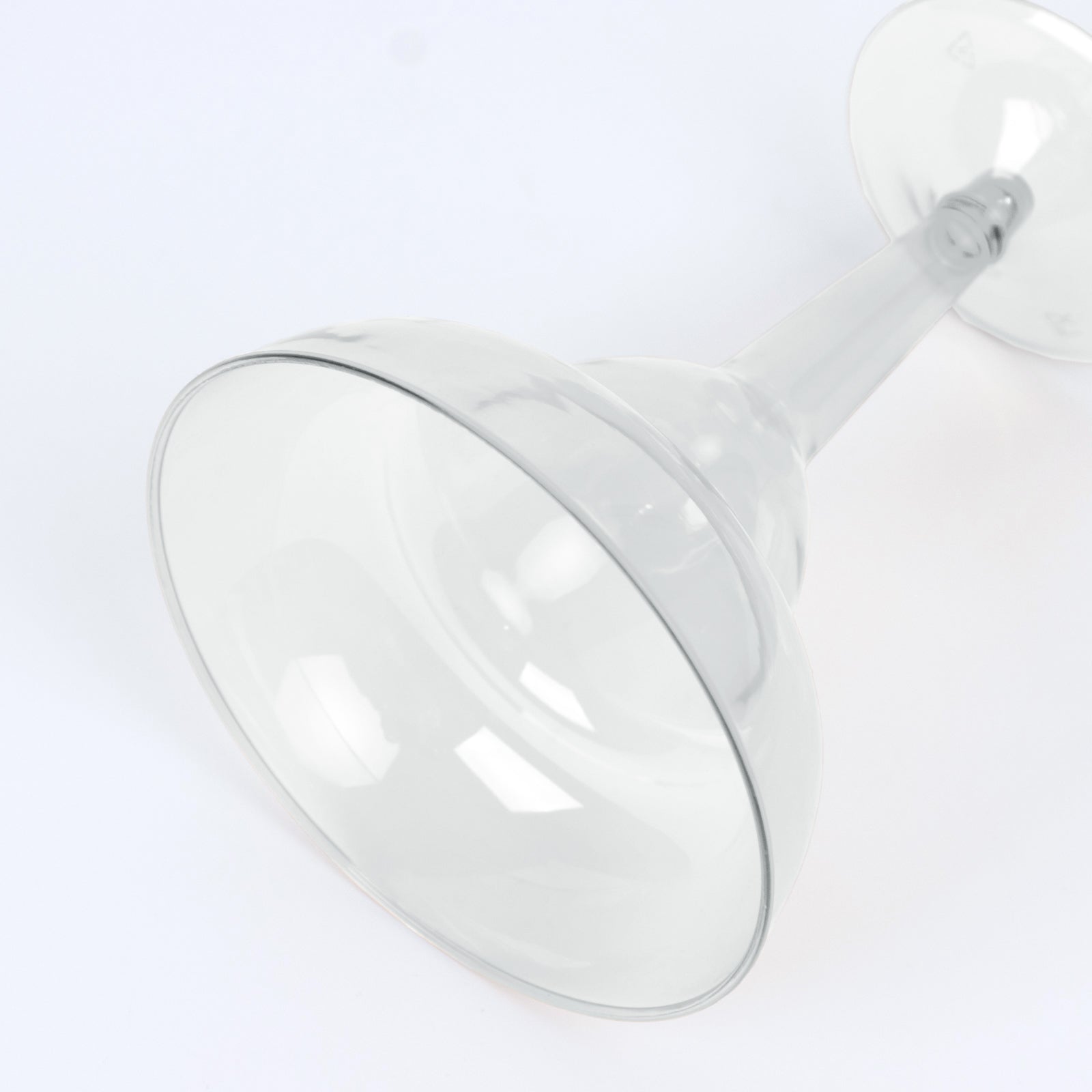 20-Pack Plastic Margarita Glasses Clear - Sturdy Disposable Glasses for Pina Coladas 10oz
