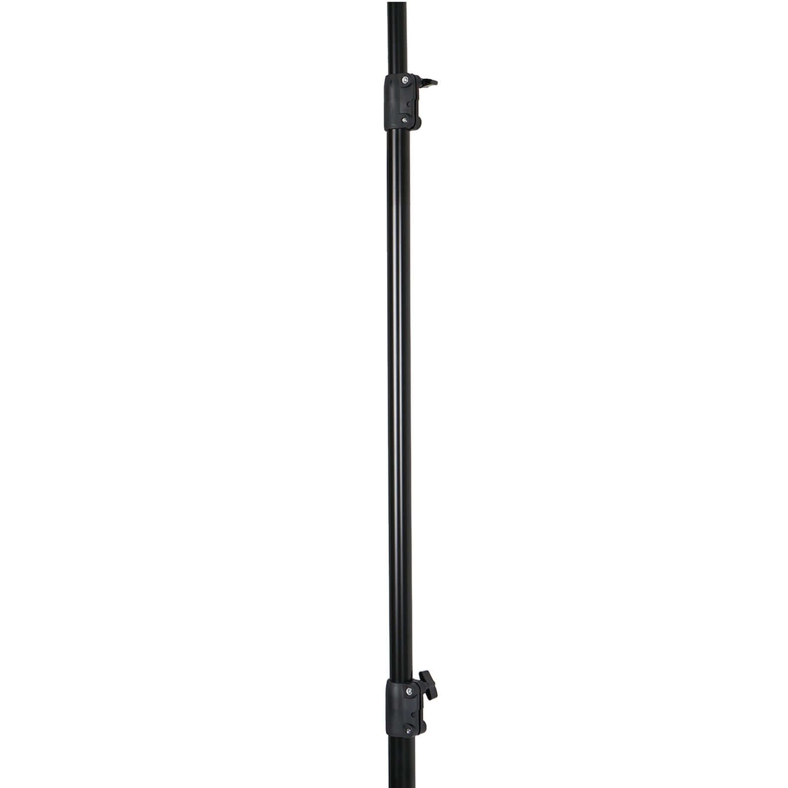 10ft Metal DIY Adjustable Heavy Duty Backdrop Stand Kit, Steel Base