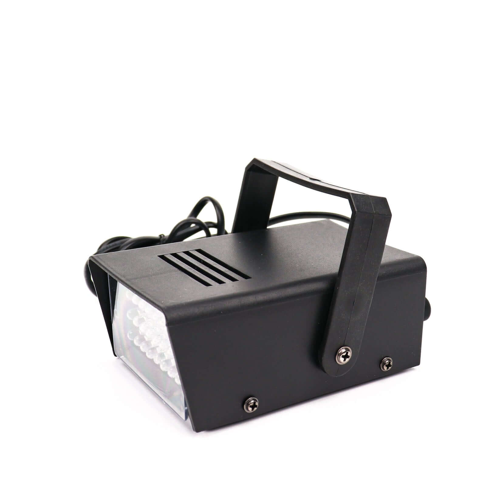 35W Mini Strobe Light with 24 Bright Warm White LEDs, Stage Uplight with Variable Flash and Speed Control