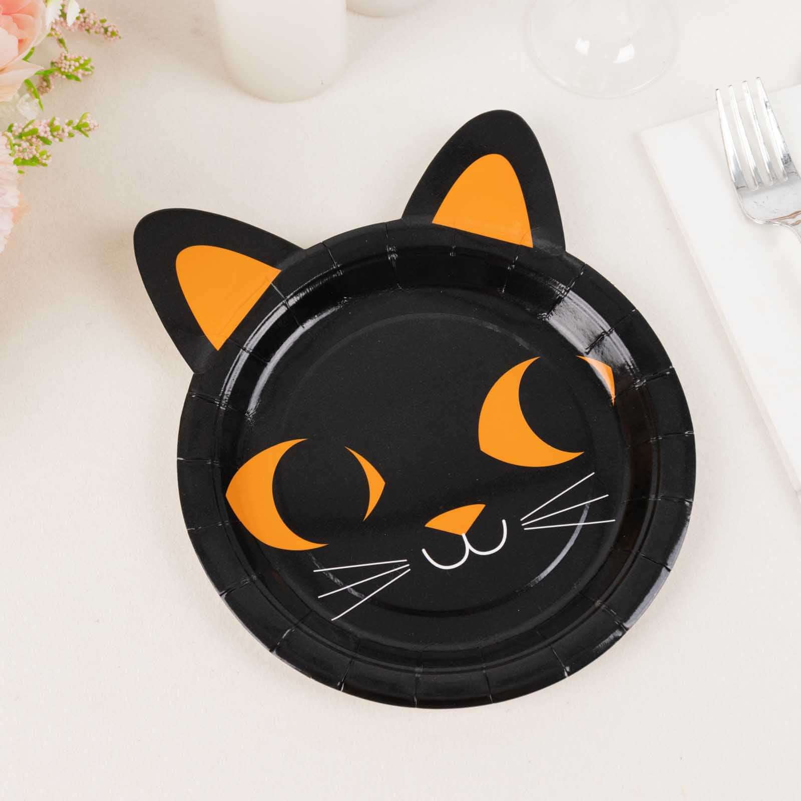 Set of 25 Paper 7" Round Plates Assorted Animal Print - Durable 300GSM Disposable Wildlife Jungle-Inspired Appetizer Dessert Party Plates for Themed Events