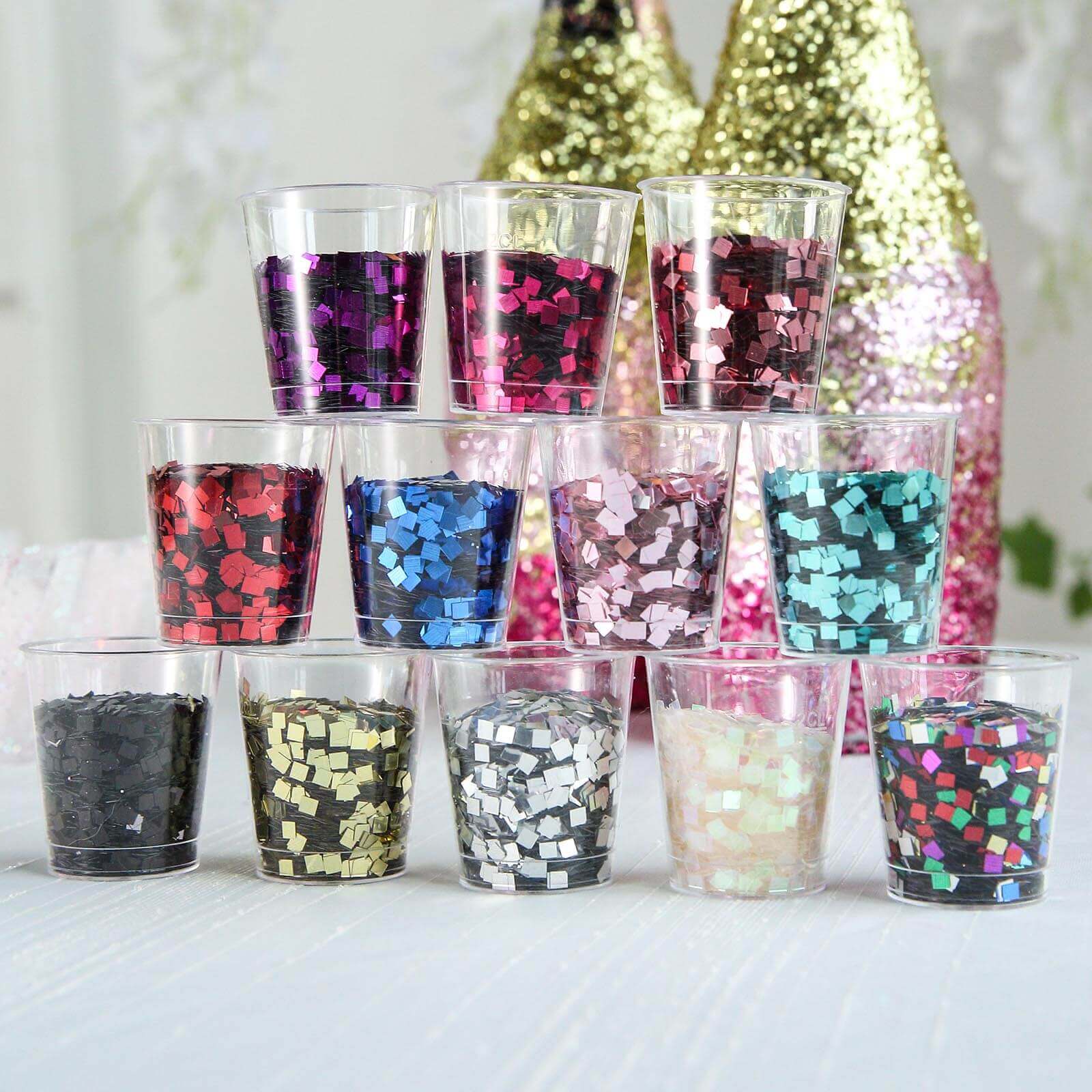 Chunky Glitter Metallic Purple - Nontoxic Confetti Glitter for Fun DIY Projects Kids' Crafts Resin Art & Festival Decor 50g Bag
