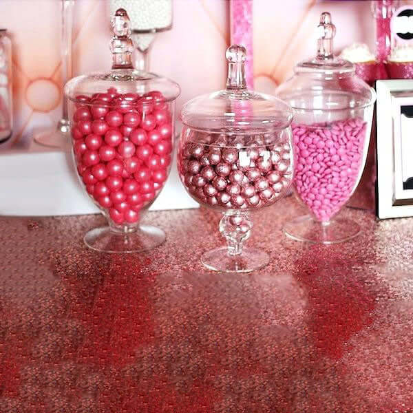 Set of 3 Glass Jars Apothecary Design Clear and Snap-On Lids - Stylish Decorative Candy Buffet Storage 8.5", 9", 10"