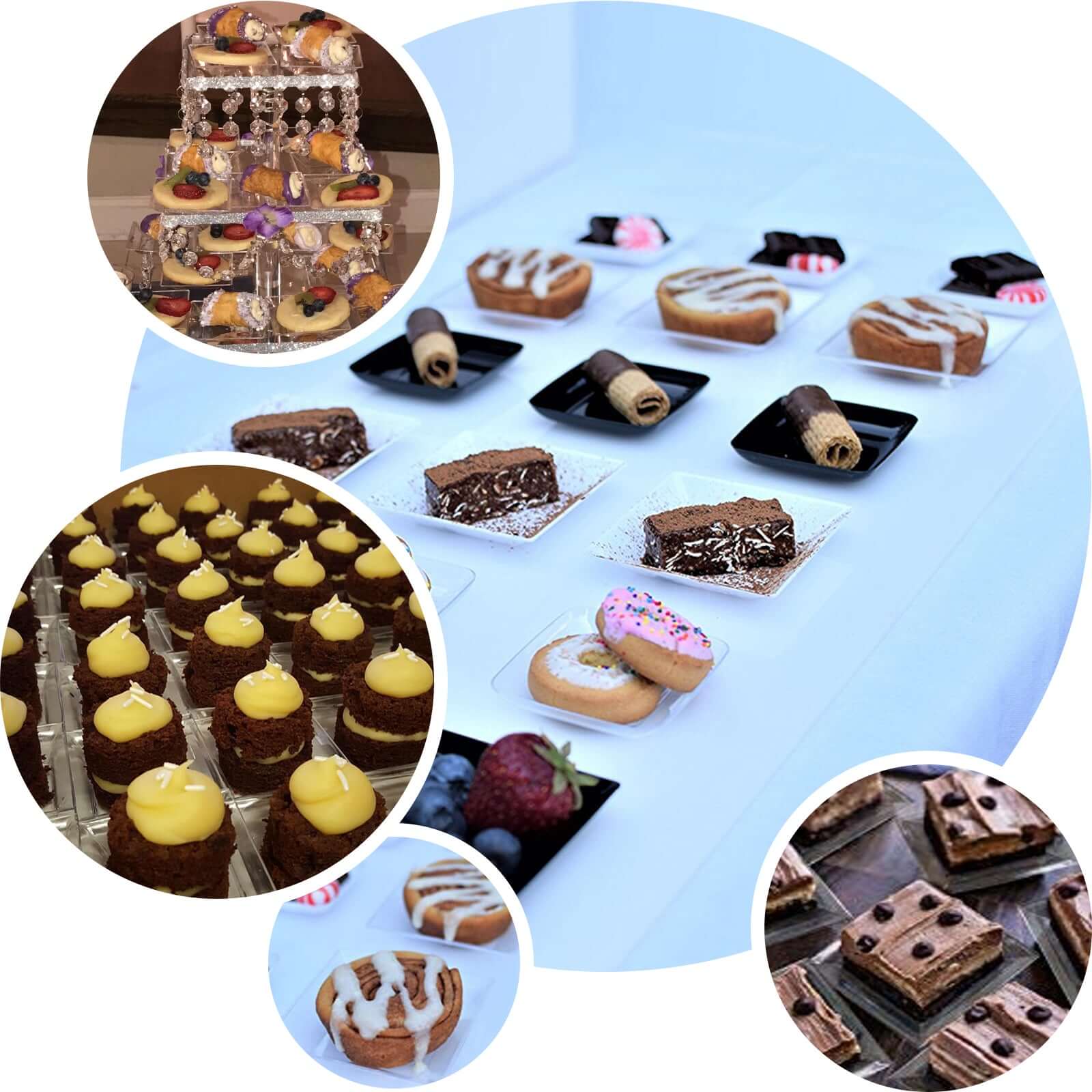 12-Pack Appetizer Plates Mini Square Design Clear - Plastic Disposable Plates for Desserts 4"
