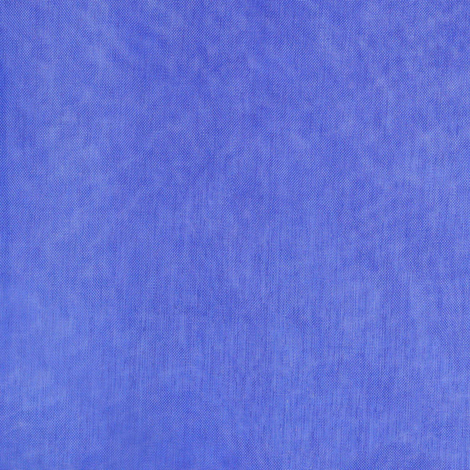 5 Pack Organza Chair Sashes Royal Blue - Reusable Sheer Chair Bows 6"x108"