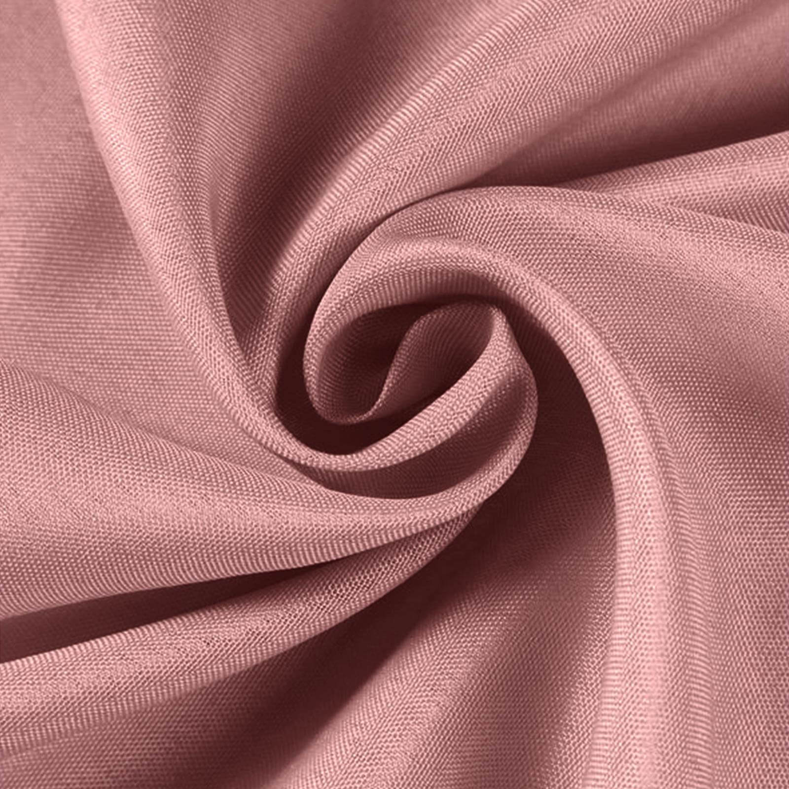 Polyester Square 70"x70" Tablecloth Dusty Rose - Wrinkle-Resistant & Durable Table Cover
