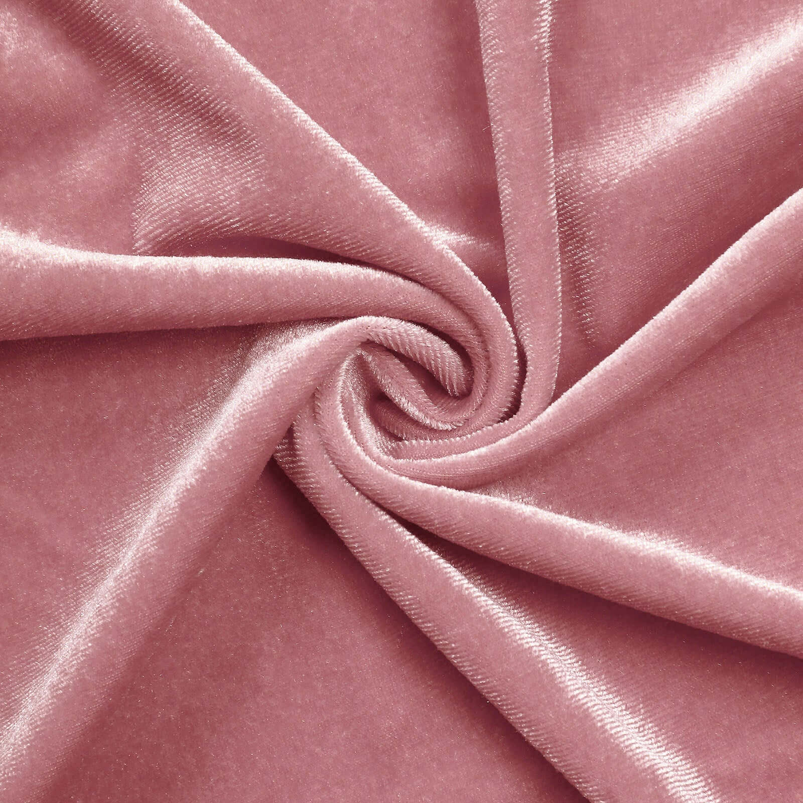 8ftx7ft Dusty Rose Soft Velvet Fitted Hexagon Wedding Arbor Cover