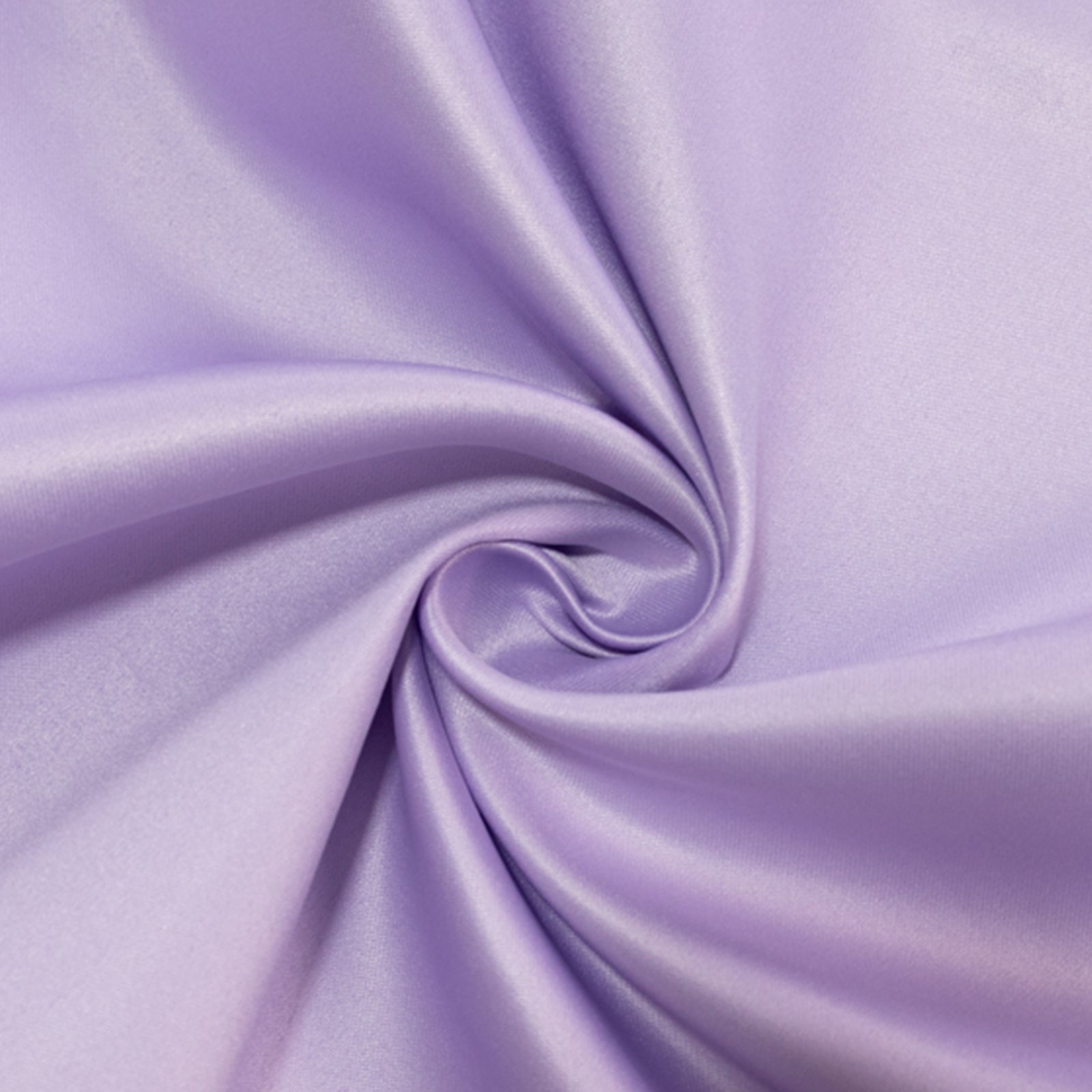 Lamour Satin 60"x126" Rectangle Tablecloth Lavender Lilac - Soft & Silk-Like Table Cover