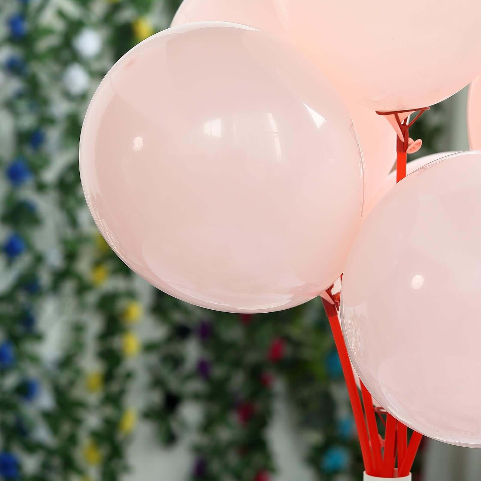 25 Pack 12" Matte Pastel Blush Helium or Air Latex Party Balloons