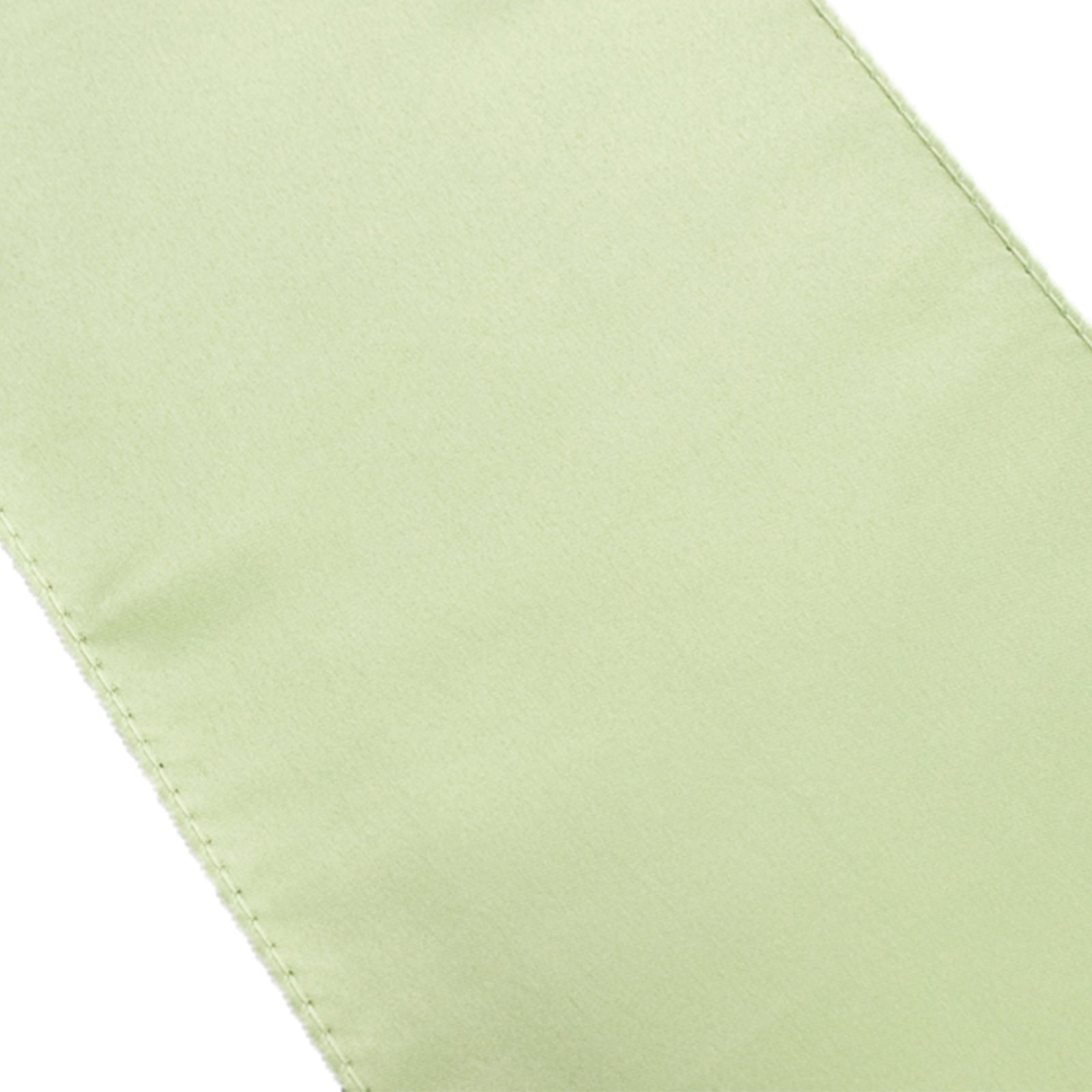 5 Pack Lamour Satin 6"x106" Chair Sashes Sage Green - Stylish Reusable Decorative Bows