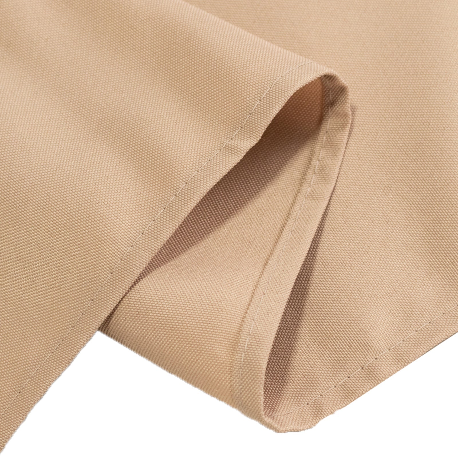 Premium Polyester 90"x156" Rectangle Tablecloth Nude - Seamless 220GSM Stain-Resistant Table Cover