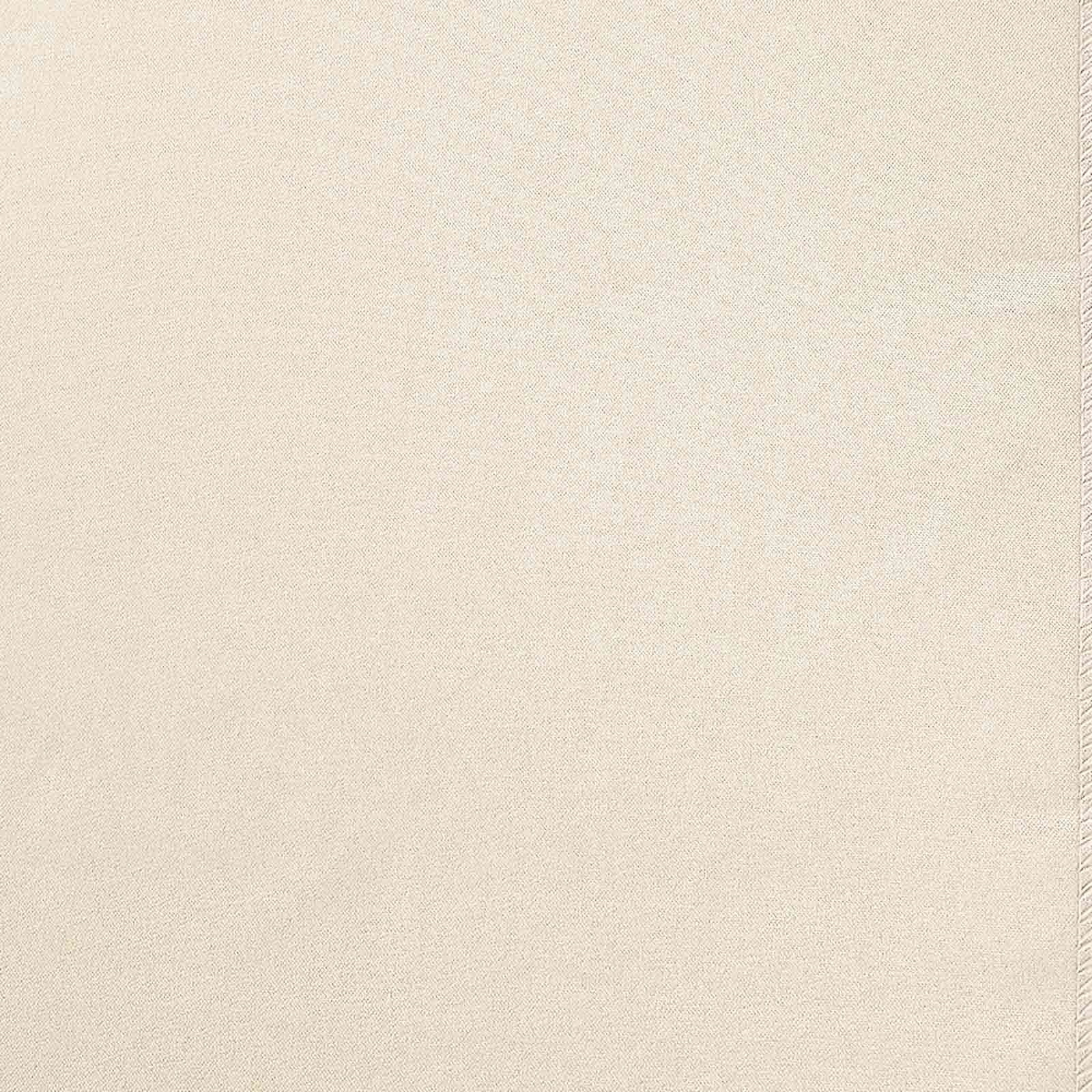Polyester 12"x108" Table Runner Beige - Durable & Wrinkle-Resistant Table Decor