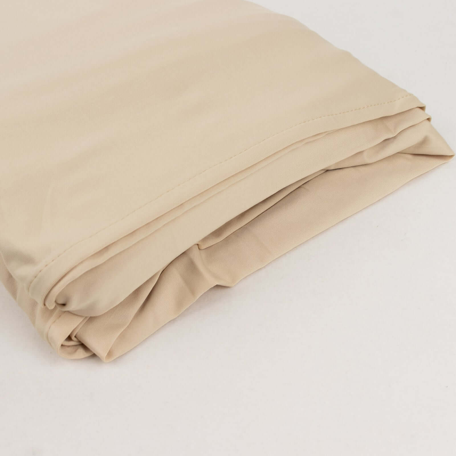 Beige Spandex 4-Way Stretch Fabric Roll, DIY Craft Fabric Bolt- 60"x10 Yards