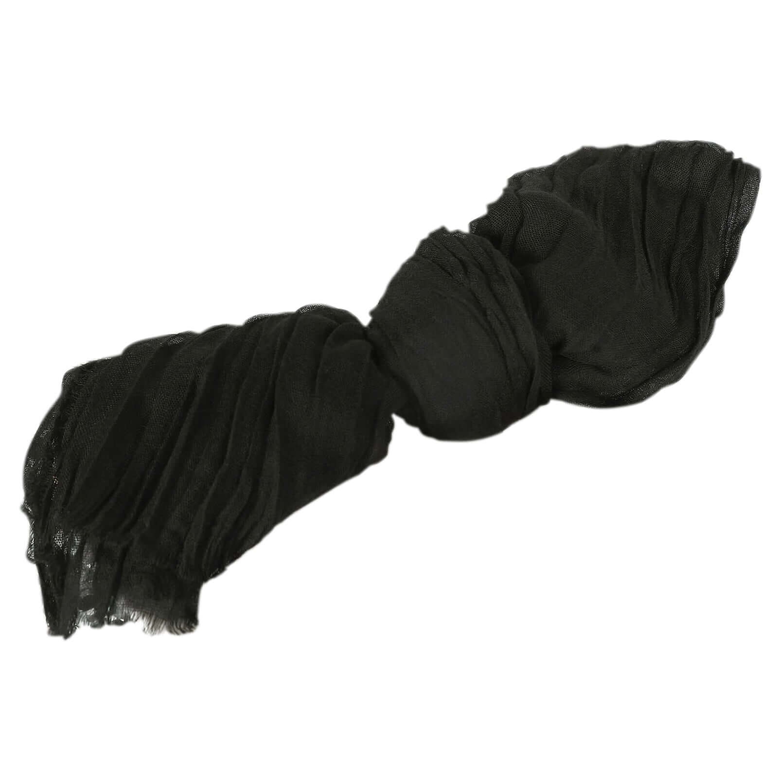 5 Pack Gauze Cheesecloth 24"x19" Napkins Black Reusable Dinner Napkins for Boho Farmhouse Style Events