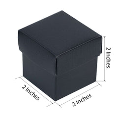 100 Pack 2" Fuchsia Party Favor Candy Gift Boxes and Lids