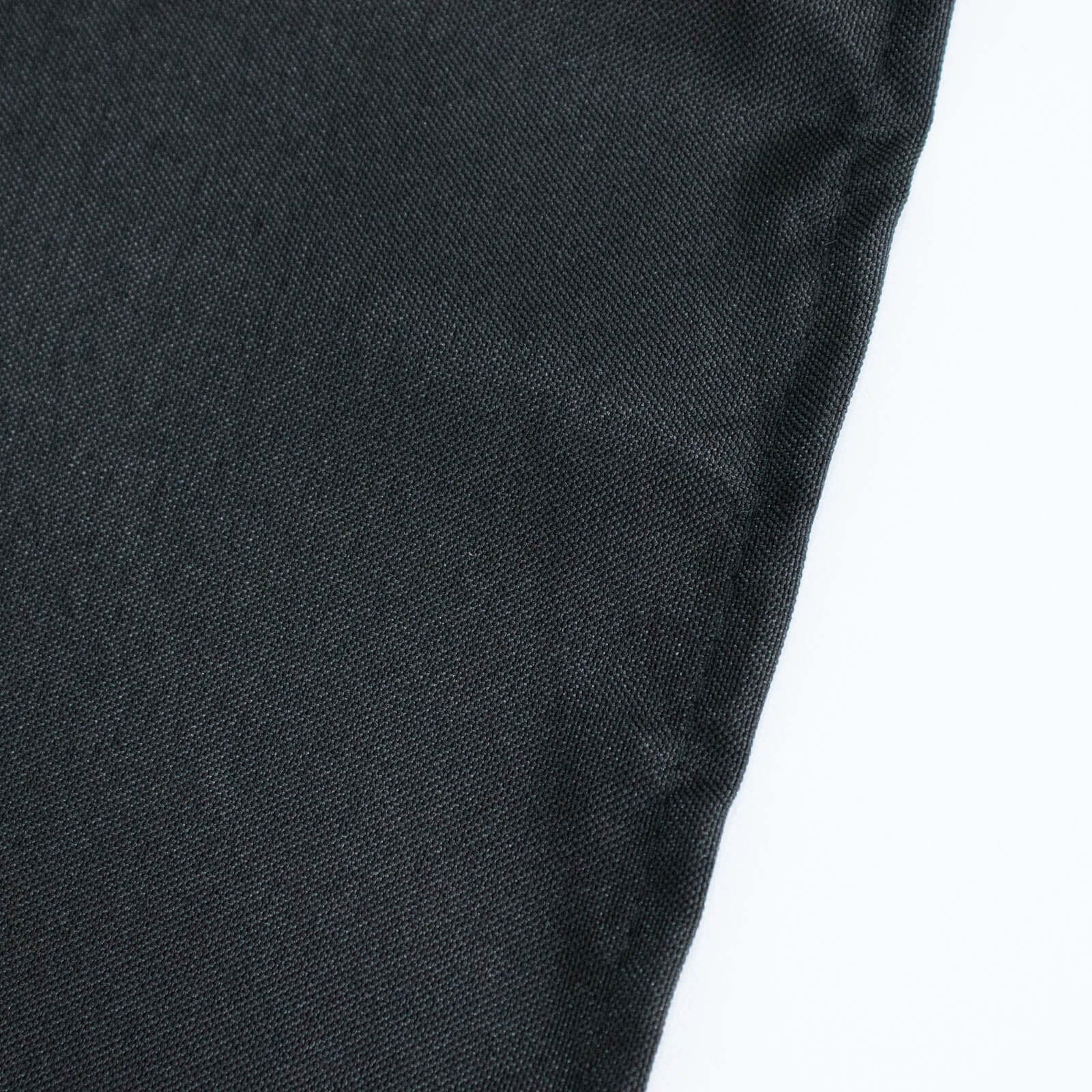Premium Polyester 90" Round Tablecloth Black - Stain and Wrinkle-Resistant 220GSM Table Cover for Weddings & Event Decor