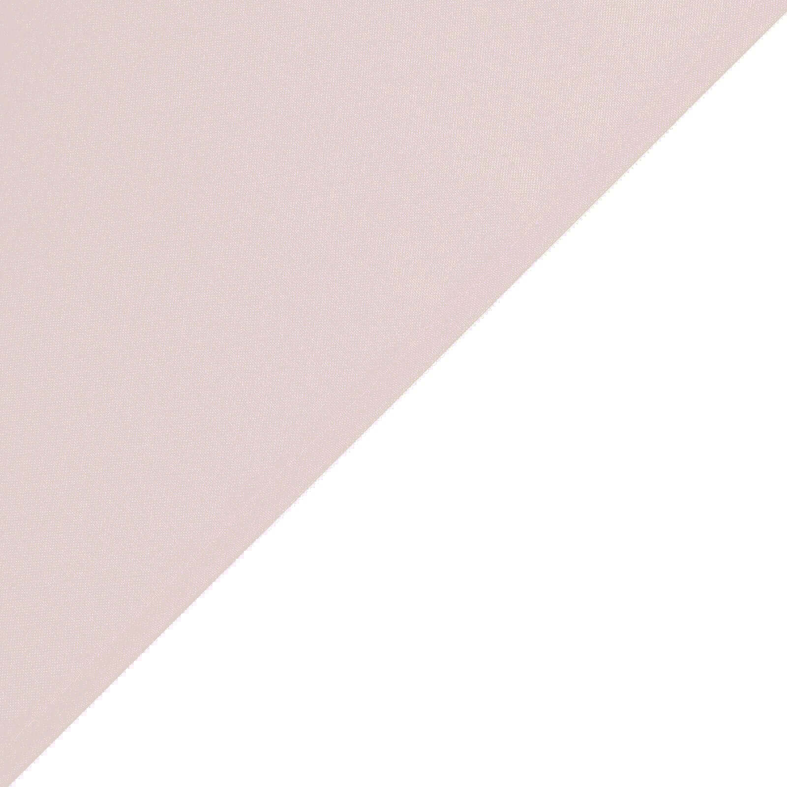 Polyester Square 70"x70" Tablecloth Blush - Wrinkle-Resistant & Durable Table Cover