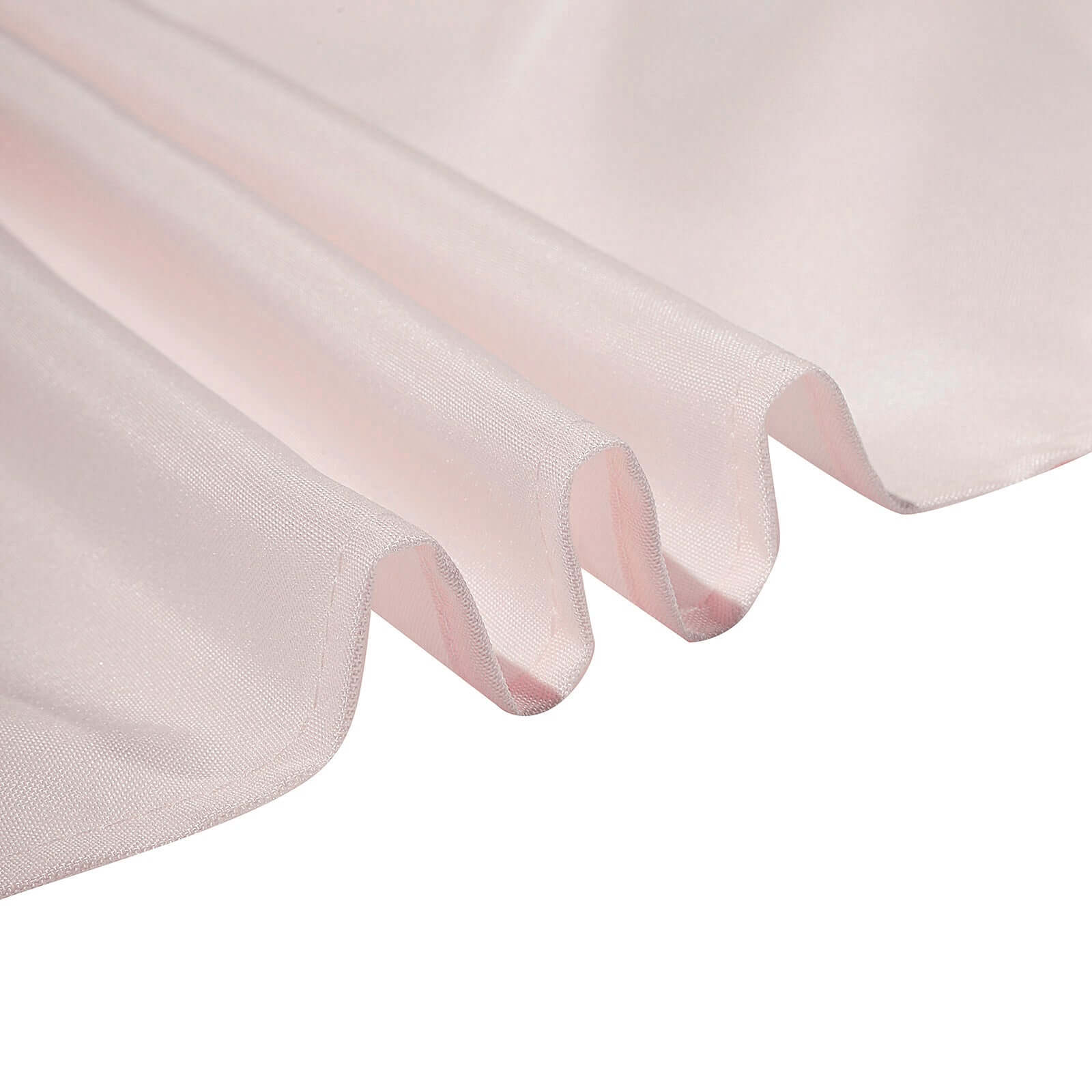 Polyester Square 70"x70" Tablecloth Blush - Wrinkle-Resistant & Durable Table Cover