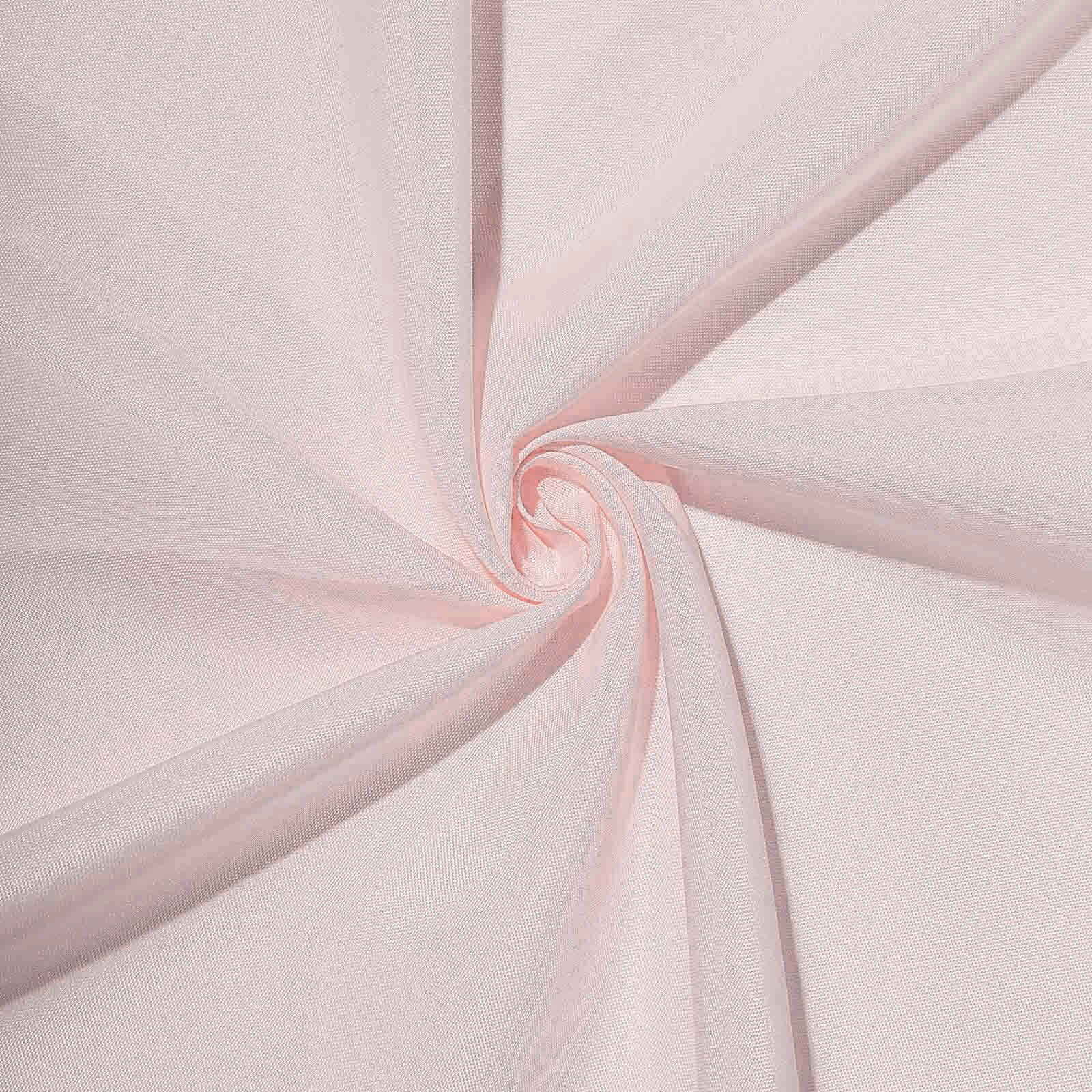 Polyester Square 70"x70" Tablecloth Blush - Wrinkle-Resistant & Durable Table Cover