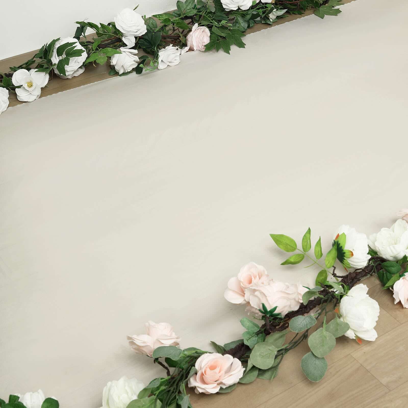 40"x100ft Ivory PVC Aisle Runner