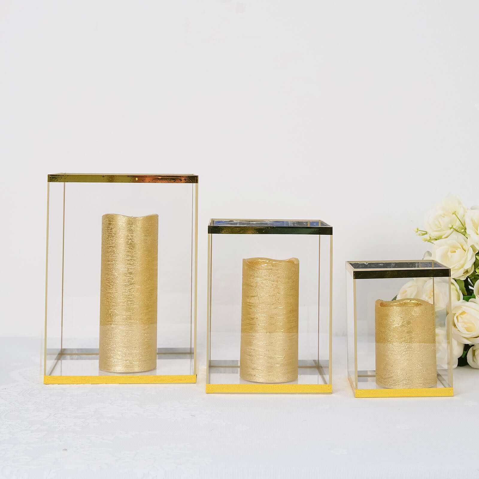 100 Yds 3 4" Gold Metallic Film Tape Adhesive, DIY Floral Wrap Craft Decor Tape - Polyester with Acrylic