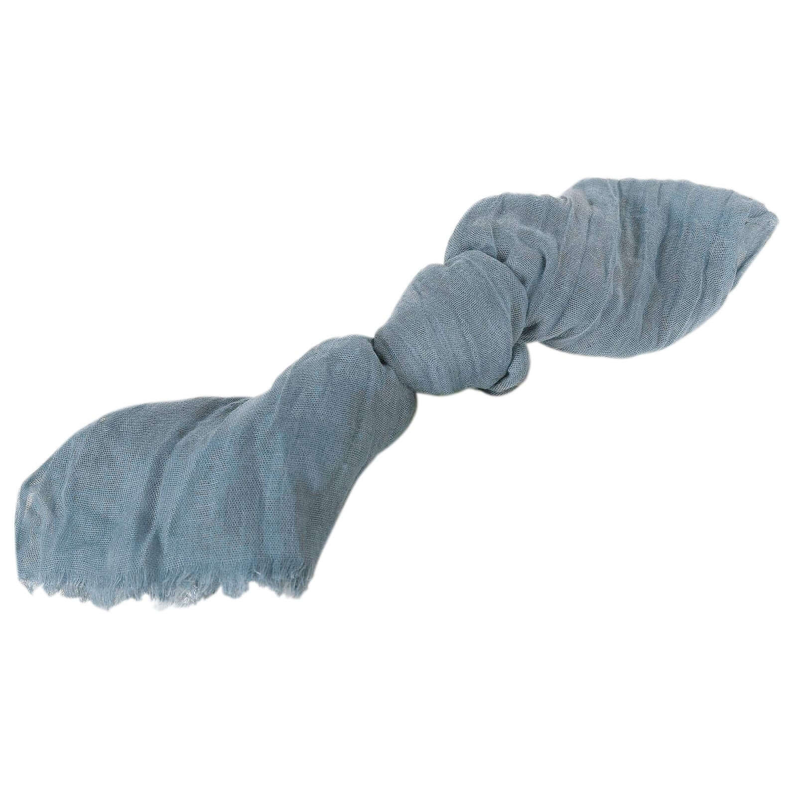 5 Pack Gauze Cheesecloth 24"x19" Napkins Dusty Blue Reusable Dinner Napkins