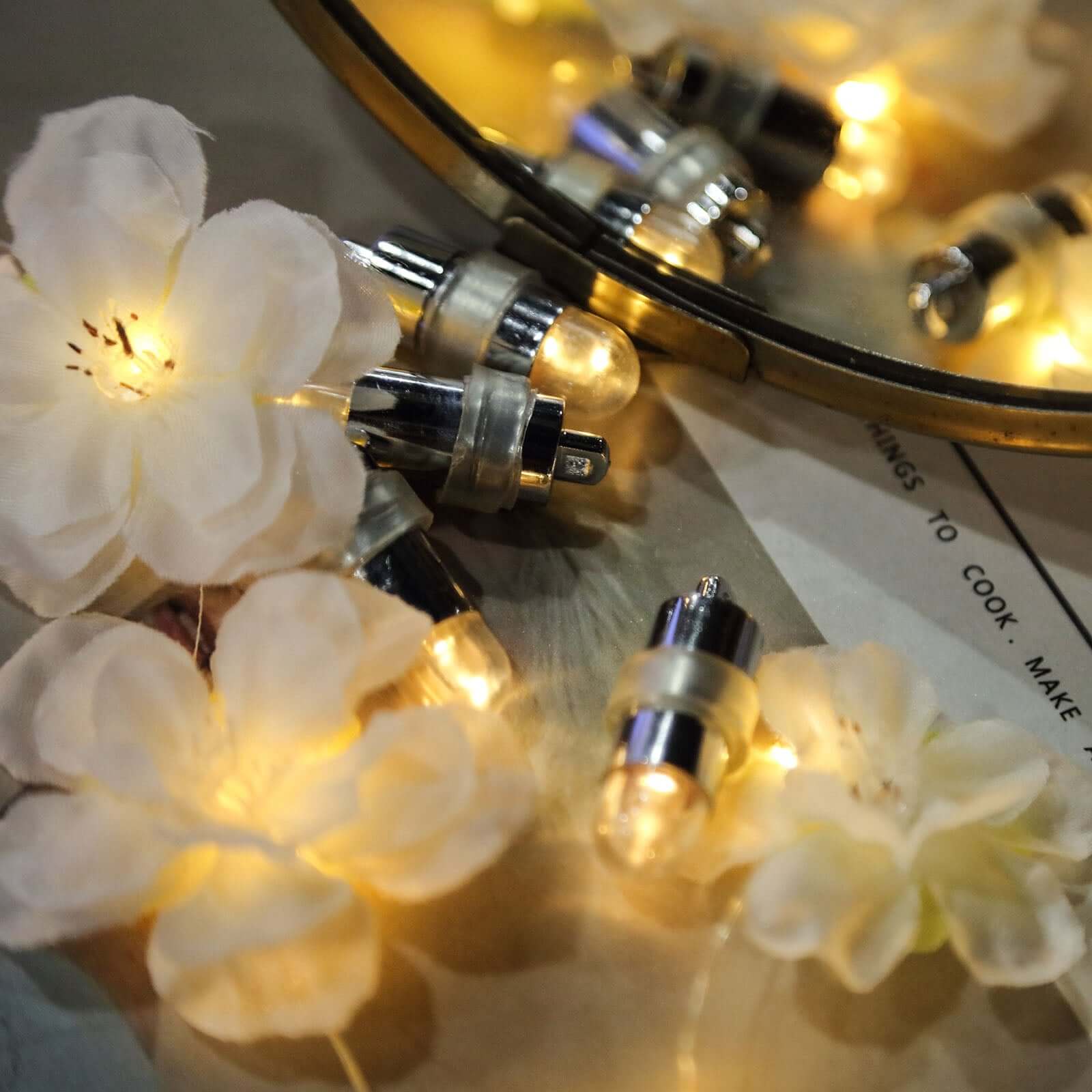 12-Pack Balloon Lights Bullet Design Warm White - Waterproof LED Centerpiece Filler Lights