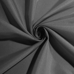 5 Pack Polyester 20"x20" Napkins Charcoal Gray - Wrinkle Resistant & Easy Care Cloth Napkins