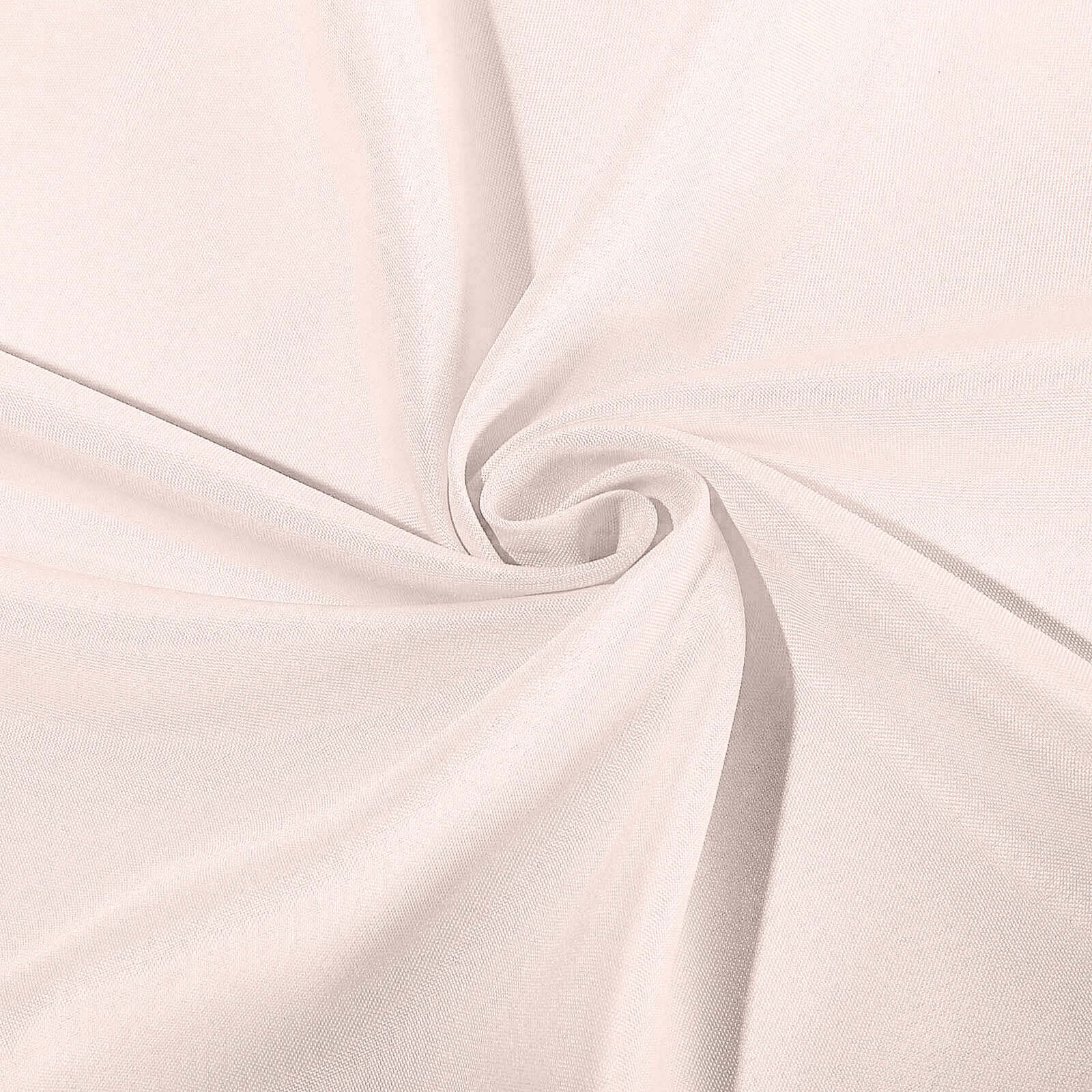 Fitted Polyester 72"x30" Rectangle Tablecloth Blush - Durable Table Cover