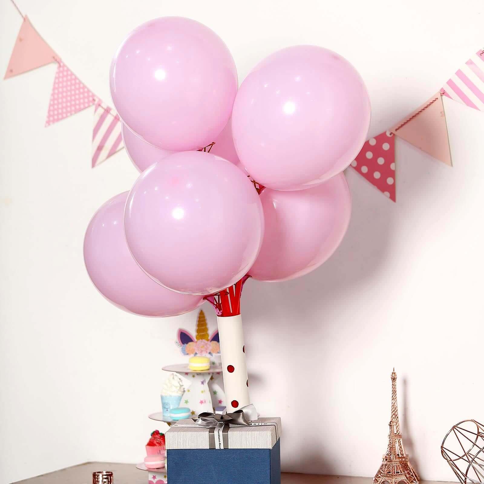 25 Pack 12" Matte Pastel Lavender Lilac Helium or Air Latex Party Balloons