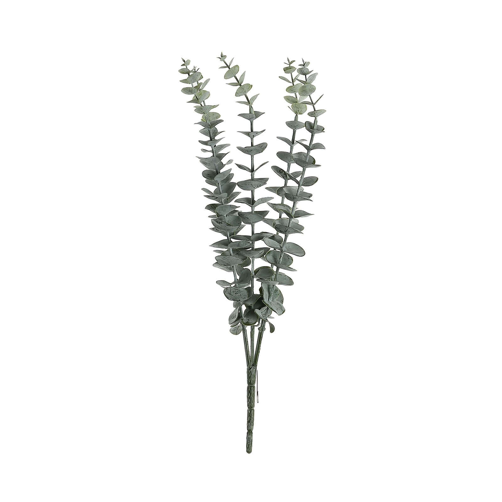 30 Stems 17" Frosted Green Artificial Eucalyptus Sprays, Faux Plants