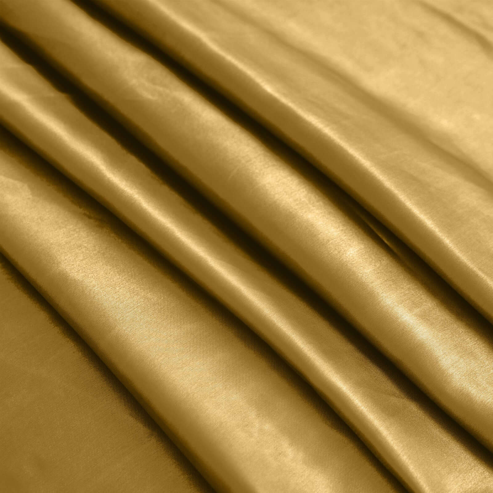 Satin 120" Round Tablecloth Gold - Stylish Seamless Table Cover for Weddings & Events