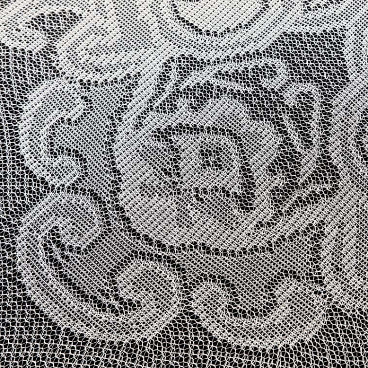 Lace 90" Round Tablecloth Ivory - Premium Design for Versatile Table Decor